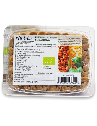 SFERMENTOWANA SOJA (NATTO) BIO 110 g - NATTO