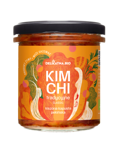 KIMCHI TRADYCYJNE BIO 300 g - DELIKATNA