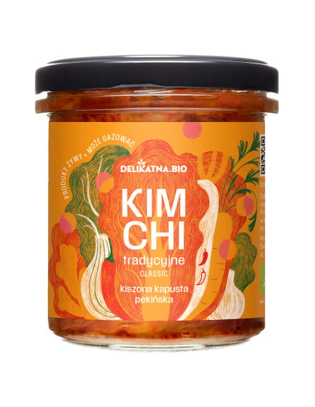 KIMCHI TRADYCYJNE BIO 300 g - DELIKATNA