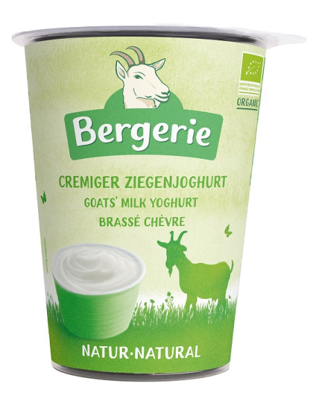 KOZI KREMOWY JOGURT NATURALNY BIO 400 g - BERGERIE