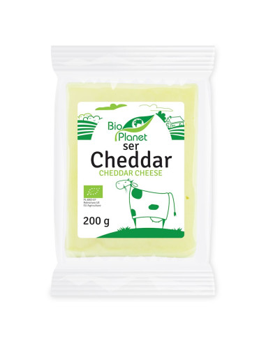 SER CHEDDAR BIO 200 g - BIO PLANET