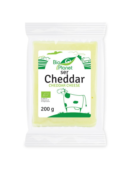 SER CHEDDAR BIO 200 g - BIO PLANET