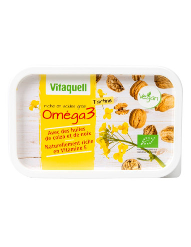 SMAROWIDŁO ROŚLINNE (OMEGA-3) BIO 250 g - VITAQUELL