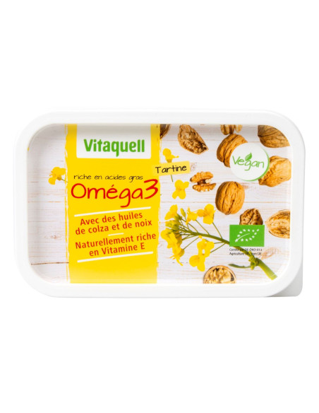 SMAROWIDŁO ROŚLINNE (OMEGA-3) BIO 250 g - VITAQUELL