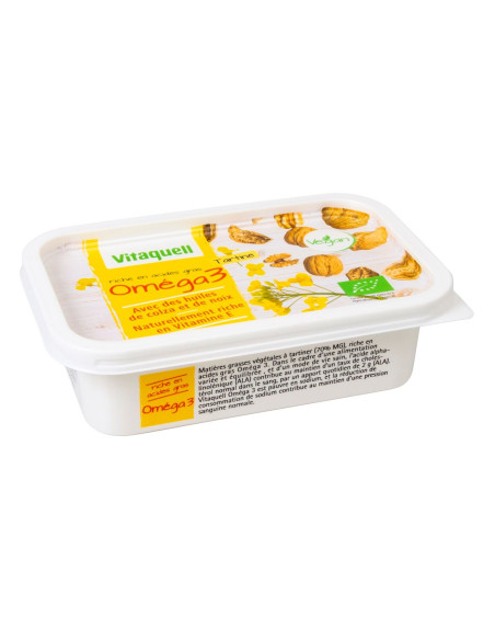 SMAROWIDŁO ROŚLINNE (OMEGA-3) BIO 250 g - VITAQUELL