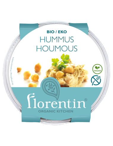 HUMMUS BEZGLUTENOWY BIO 170 g - FLORENTIN