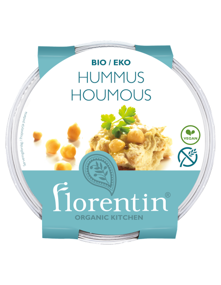 HUMMUS BEZGLUTENOWY BIO 170 g - FLORENTIN