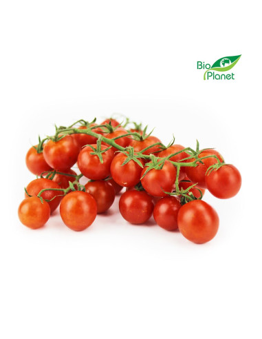 POMIDORY CHERRY NA GAŁĄZCE ŚWIEŻE BIO (około 0,40 kg)