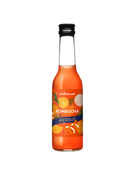 KOMBUCHA APEROLLO BIO 270  ml - DELIKATNA