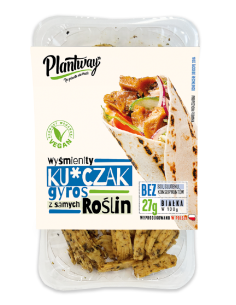 KURCZAK ROŚLINNY A'LA GYROS 160 g - PLANTWAY