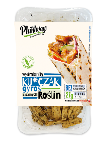 KURCZAK ROŚLINNY A'LA GYROS 160 g - PLANTWAY