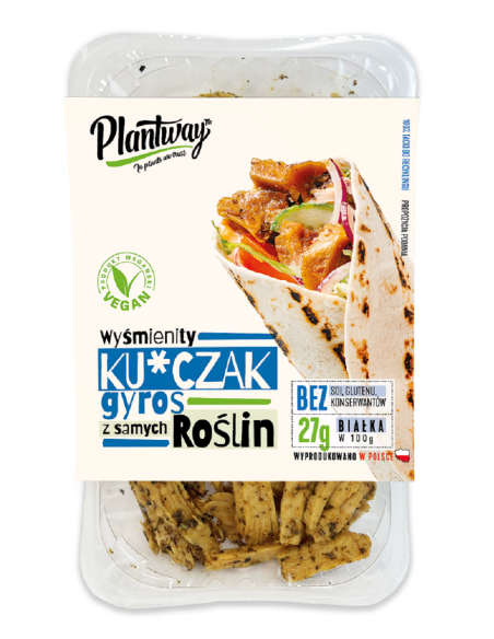 KURCZAK ROŚLINNY A'LA GYROS 160 g - PLANTWAY