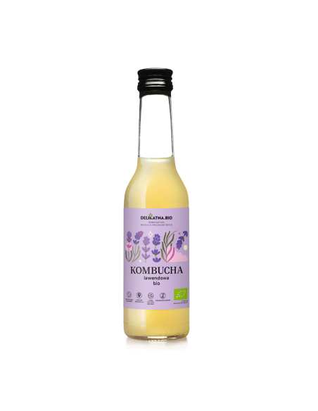 KOMBUCHA LAWENDOWA BIO 270 ml - DELIKATNA