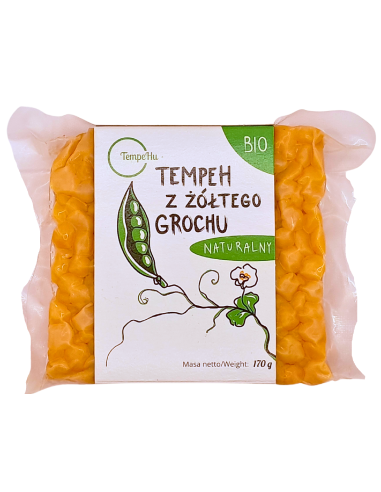 TEMPEH Z GROCHU ŻÓŁTEGO BIO 170 g - TEMPEHU