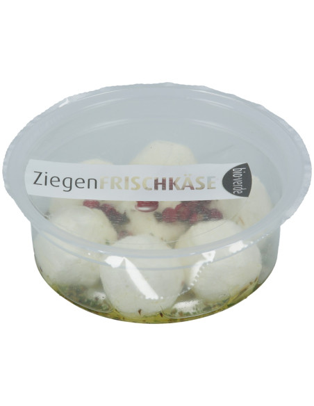 KOZI SER ŚMIETANKOWY W MARYNACIE ZIOŁOWEJ BIO (KULKI) 70 g - BIO-VERDE