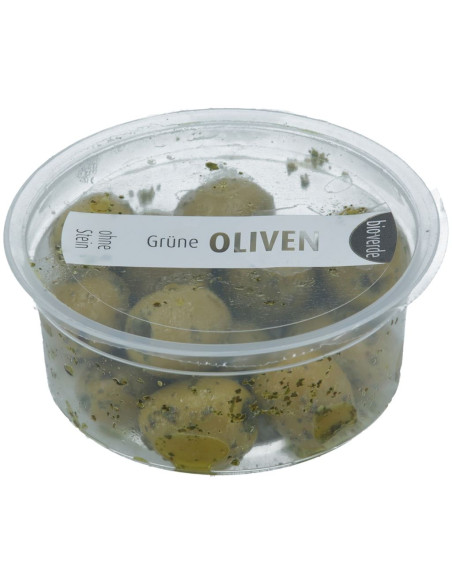 OLIWKI ZIELONE BEZ PESTEK Z ZIOŁAMI BIO 80 g - BIO-VERDE