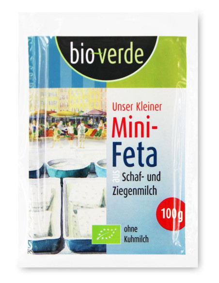 SER FETA MINI BIO 100 g - BIO-VERDE