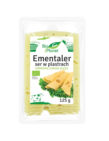 SER EMENTALER PLASTRY BIO 125 g - BIO PLANET