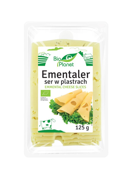 SER EMENTALER PLASTRY BIO 125 g - BIO PLANET