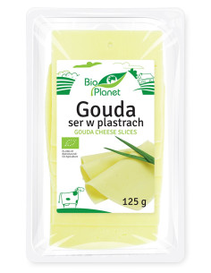 SER GOUDA PLASTRY BIO 125 g - BIO PLANET