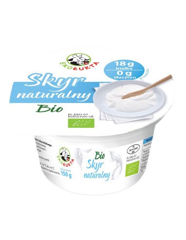 JOGURT TYPU SKYR PROTEINOWY NATURALNY BIO 150 g - EKO ŁUKTA