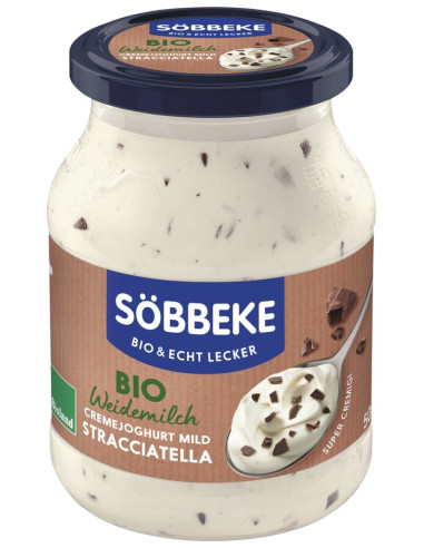 JOGURT STRACCIATELLA BIO 500 g (SŁOIK) - SOBBEKE