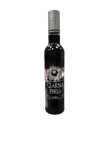 Czarna Perła wódka z kwietów owoców czarnego bzu 40% - 500ml - IZI