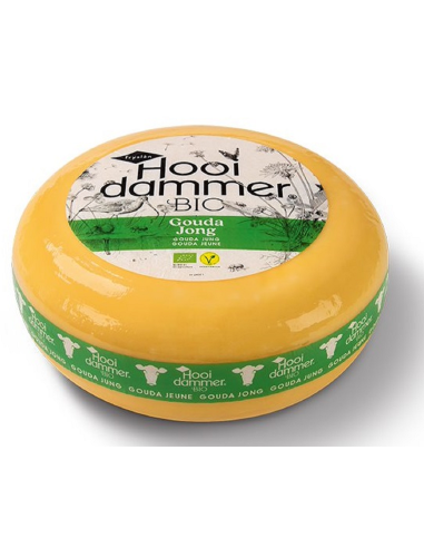 SER GOUDA YOUNG (KRÓTKO DOJRZEWAJĄCY) BIO (około 4,5 kg) - HOOIDAMMER