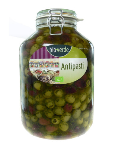 OLIWKI MIX BEZ PESTEK BIO 4,55 kg (SŁOIK) - BIO-VERDE