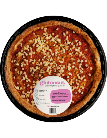 PIZZA MARGHERITA BEZGLUTENOWA 320 g - GLUTEN OUT