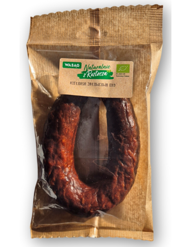 KIEŁBASA JAŁOWCOWA BIO 250 g - WASĄG (Z PÓŁKI)