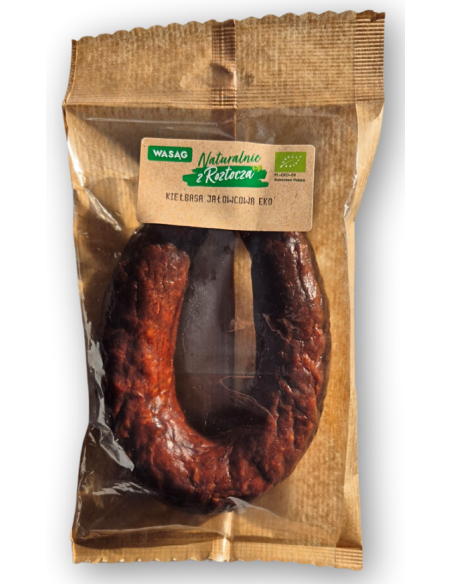 KIEŁBASA JAŁOWCOWA BIO 250 g - WASĄG (Z PÓŁKI)