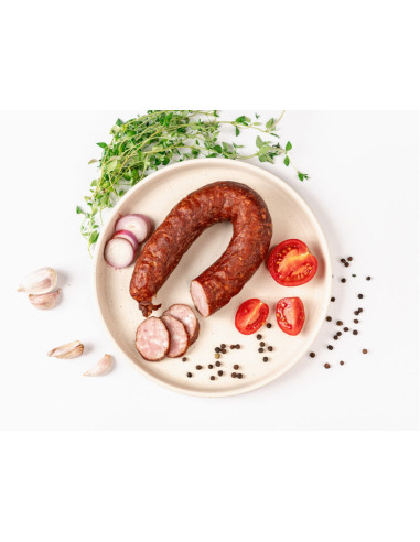 KIEŁBASA JAŁOWCOWA BIO 250 g - WASĄG (Z PÓŁKI)