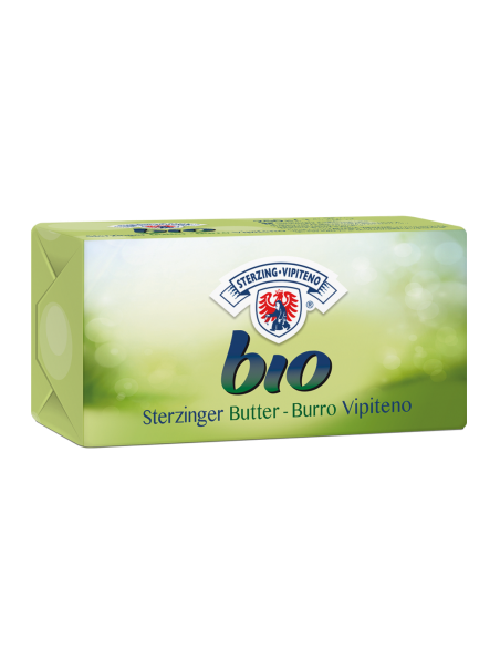 MASŁO KOSTKA (82 % TŁUSZCZU) BIO 250 g - STERZING-VIPITENO