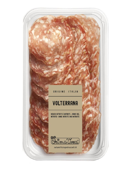 SALAMI Z FENKUŁEM DOJRZEWAJĄCE PLASTRY BEZGLUTENOWE BIO 70 g - PRIMAVERA