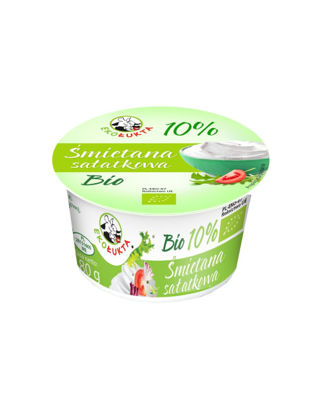 ŚMIETANA 10 % SAŁATKOWA BIO 180 g - EKO ŁUKTA