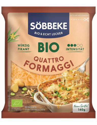 MIX CZTERECH TARTYCH SERÓW BIO 140 g - SOBBEKE