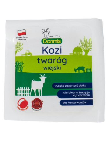 KOZI TWARÓG WIEJSKI 200 g - DANMIS