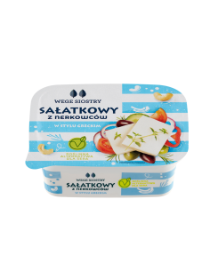 WEGAŃSKA ALETRNATYWA SERA SAŁATKOWEGO Z ORZECHÓW NERKOWCA 150 g - WEGE SIOSTRY