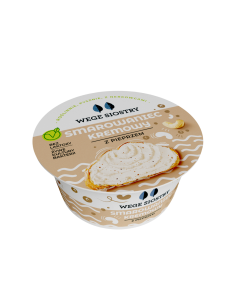 WEGAŃSKA ALTERNATYWA SERKA TWAROGOWEGO Z ORZECHÓW NERKOWCA Z PIEPRZEM BEZGLUTENOWA 130 g - WEGE SIOSTRY