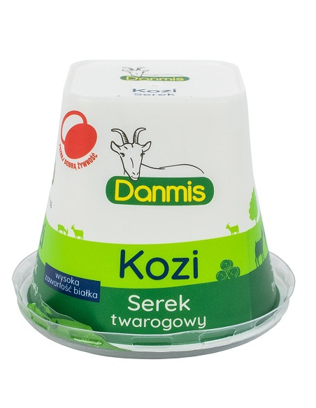 KOZI SER TWAROGOWY PIRAMIDKA 125 g - DANMIS