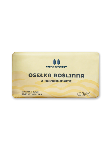 WEGAŃSKA ALTERNATYWA MASŁA OSEŁKA Z ORZECHÓW NERKOWCA BEZGLUTENOWA 150 g - WEGE SIOSTRY