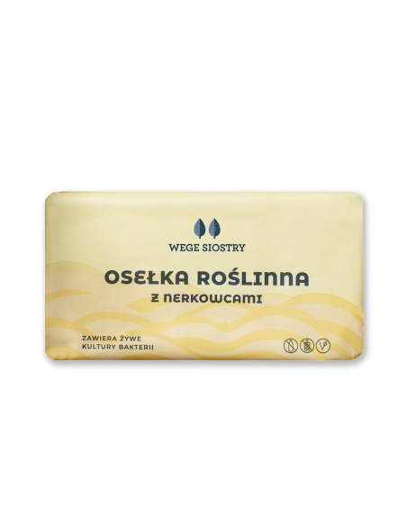 WEGAŃSKA ALTERNATYWA MASŁA OSEŁKA Z ORZECHÓW NERKOWCA BEZGLUTENOWA 150 g - WEGE SIOSTRY