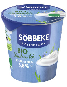 JOGURT NATURALNY 3,8 % BIO 150 g - SOBBEKE