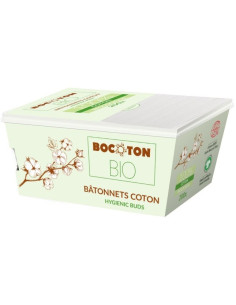 Patyczki kosmetyczne BIO - 200szt - Bocoton