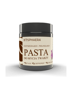 Oczyszczająco peelingująca pasta do mycia twarzy - 100g - Bosphaera