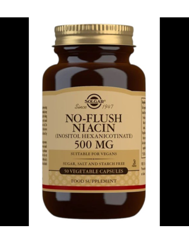 No Flush Niacin - 50kaps - Solgar