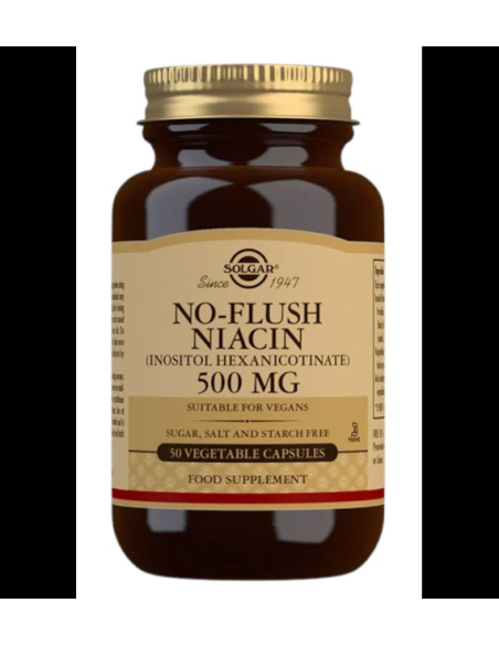 No Flush Niacin - 50kaps - Solgar