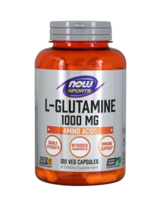 L Glutamine 1000mg - 120kaps - Now Foods