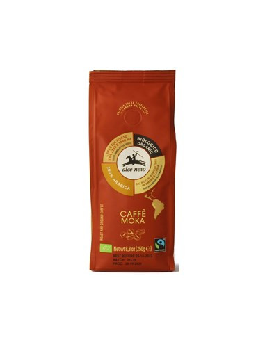 Kawa mielona arabica 100% moka górska bio - 250g - Alce Nero